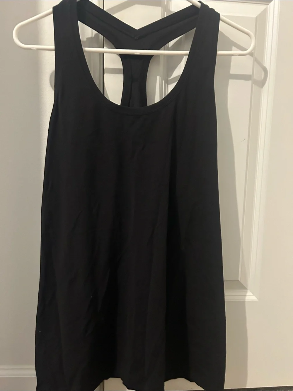 lululemon athletica Black Racerback Training Tank
